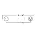 CABLE PARA MICRÓFONO XLR/XLR QUIKLOK RKSM/340-1