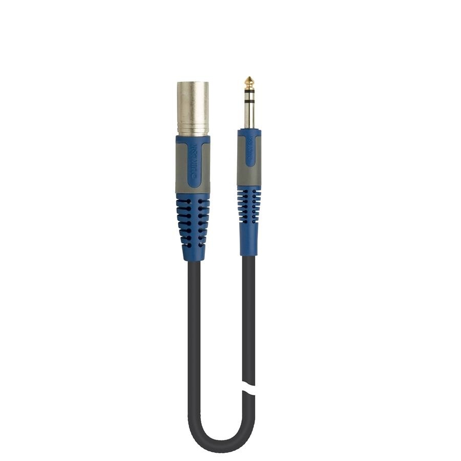 RKSM/344-2 Cable Para Micrófono Xlr Macho A Plug 6.3 Stereo Quiklok