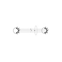 SX/164-0.5 Cable Midi A Midi Quiklok