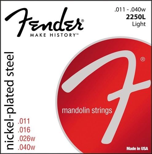 CUERDAS MANDOLINA FENDER 011/040 2250L NIQUEL/ACER