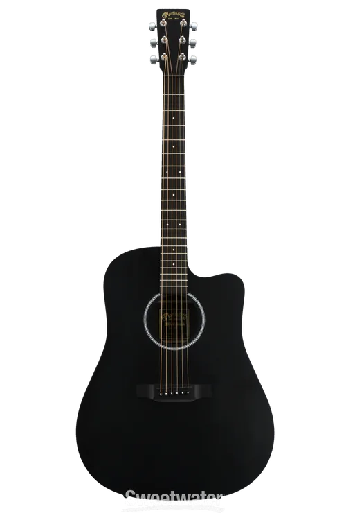 Martin DCXAE-Black (Código 11DCXAEBLACK) – Guitarra Acústica-Eléctrica Dreadnought-Cutaway