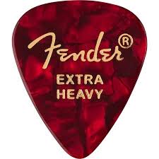 PLUMILLA FENDER EXTRA HEAVY, RED MO