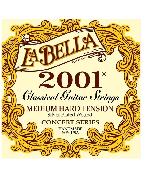 2001MH ENCORDADO GUITARRA CLÁSICA LA BELLA 2001 NY TEN MED