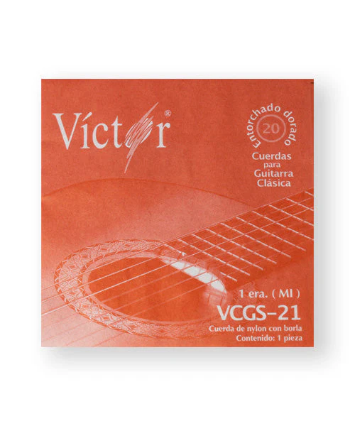 CUERDA 1A P/GUITARRA ACUSTICA VICTOR NYLON