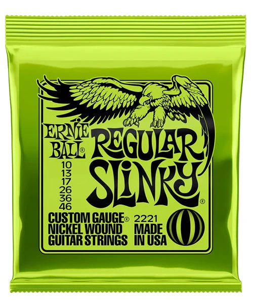 CUERDA GUIT ELE ERNIE BALL REGSLINKY VERDE