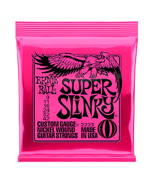 ENCORD GUIT ELE ERNIE BALL SUPERSLINKY 2223