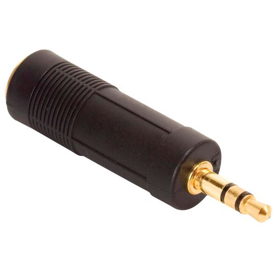 252-155 ADAPTADOR ELITE STEREN DE JACK 3.5MM A PLUG 6.3MM 