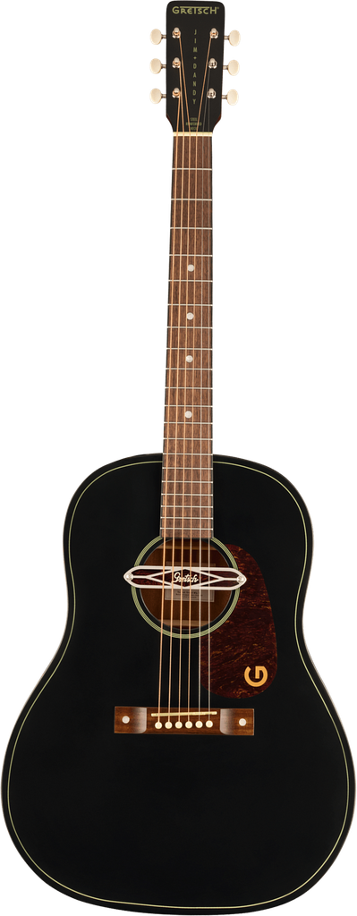 GUITARRA ELECTROACUSTICA GRETSCH JIM DANDY DELTOLUXE CONCERT TORTOISE PICKGUARD BLACK TOP 2711030511