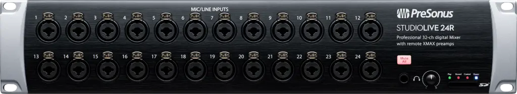 MEZCLADORA DE RACK PRESONUS STUDIOLIVE 24R MX SERIES III