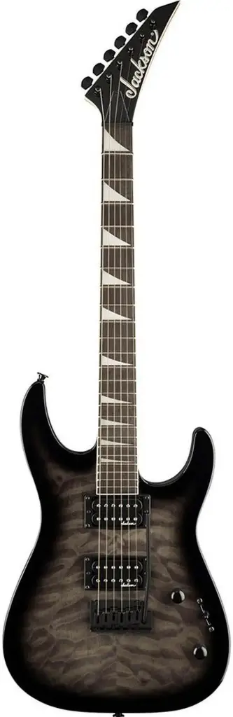 2910211585 Jackson JS20 DKQ 2PT (Transparent Black Burst) – JS Series Dinky 