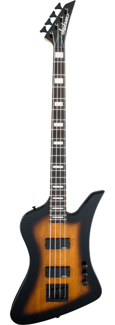 2919091598 Jackson JS Series Kelly Bird Bass IV JS2  Tobacco Burst 