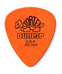 PLUMILLA GUIT TORTEX .60 NARANJA DUNLOP
