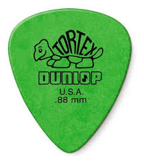 418B.88 - PLUMILLA DUNLOP  TORTEX VERDE .88