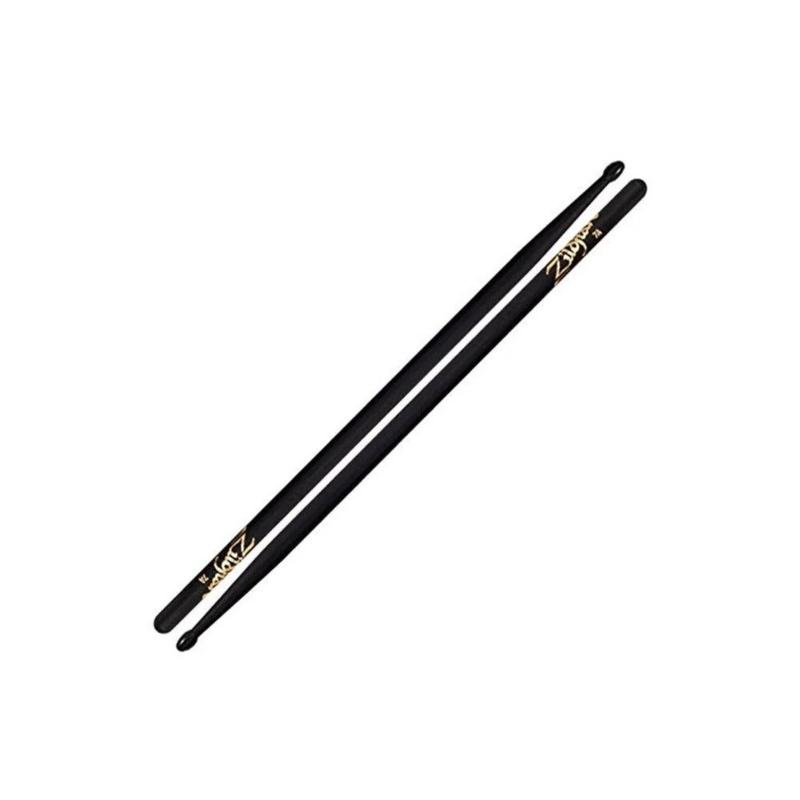BAQUETAS 7A PUNTA DE NYLON ZILDJIAN NEGRAS 7ANB