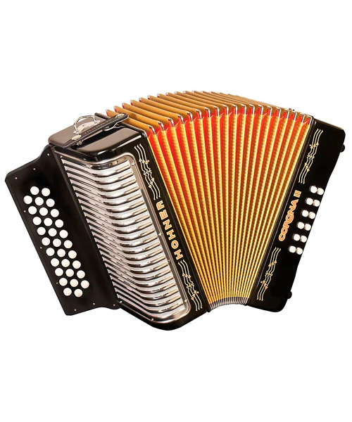 ACORDEON DIATONICO HOHNER CORONA II SOL-DO-FA 31 B A56211
