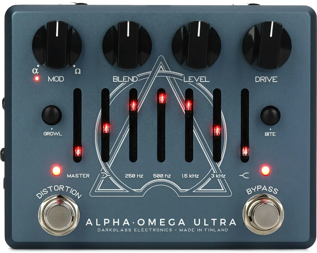Darkglass Alpha·Omega Ultra pedal preamp bass