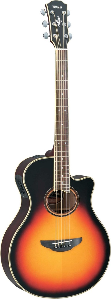 GUITARRA ELAC YAMAHA CDAS ACERO SONBURST APX700IIVS
