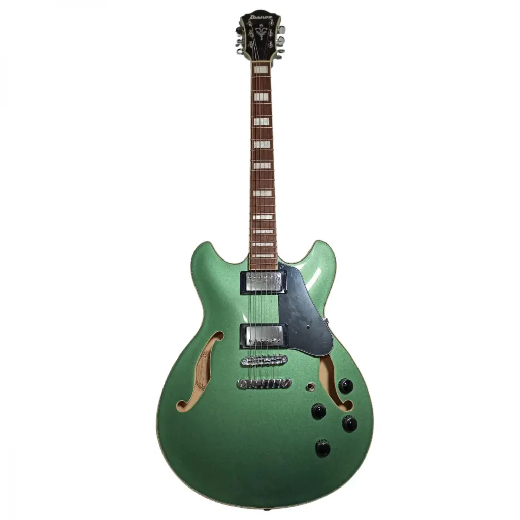 GUITARRA ELÉCTRICA COLOR VERDE OLIVO DE LA SERIE ARTCORE IBANEZ AS73-OLM