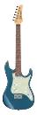 Guitarra eléctrica Ibanez AZES31-AOC Arctic Ocean Metallic