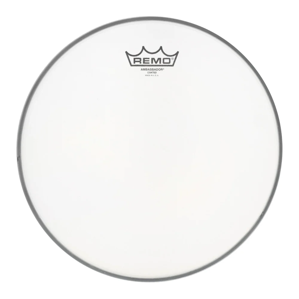 BA011200 - PARCHE 12" ASPERO BCO REMO AMBASSADOR 