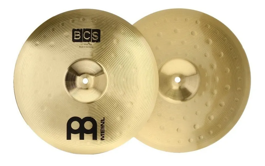 JUEGO DE PLATILLOS MEINL,SERIE BCS,INCLUYE HI-HATS