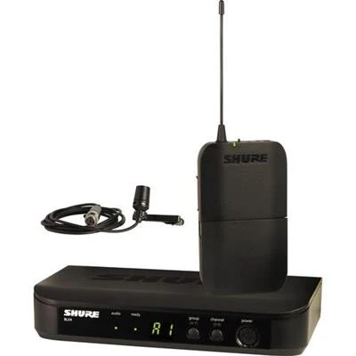 SISTEMA INALAMBRICO CON MICROFONO DE SOLAPA SHURE BLX14/CVL-J11