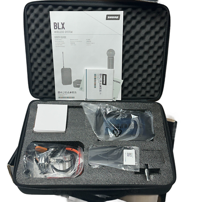 SISTEMA INALAMBRICO SHURE CON MICROFONO DE DIADEMA BLX14/SM31-J11