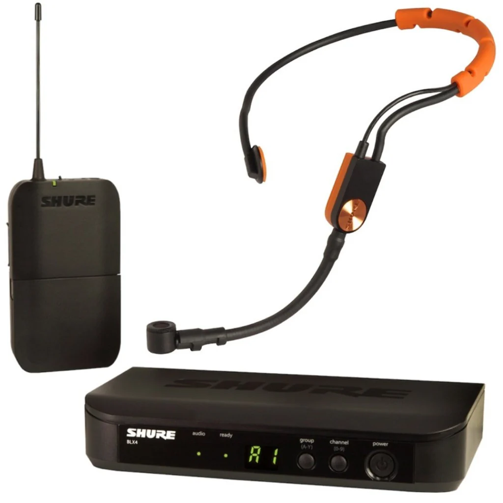 SISTEMA INALAMBRICO SHURE CON MICROFONO DE DIADEMA SM31 BLX14/SM31-J11