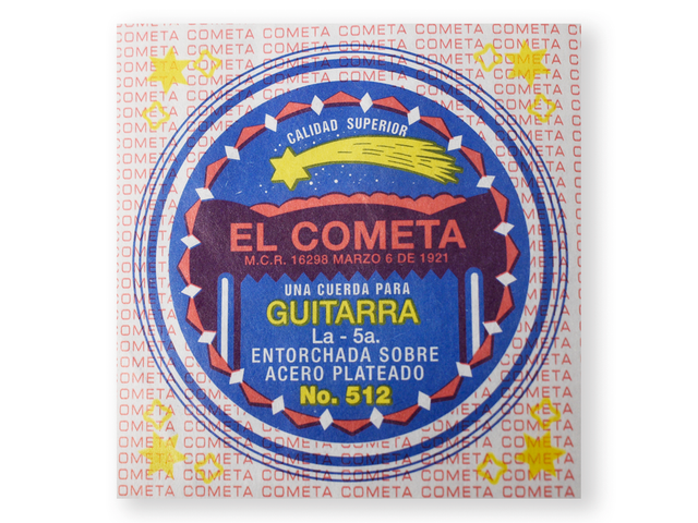 COGS-512-6 CUERDA 5TA GUITARRA ACUSTICA COMETA ACERO C512 