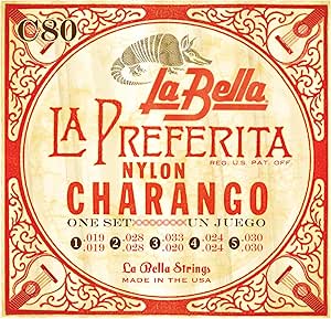 C80C CUERDAS LA BELLA CHARANGO 10 CDAS
