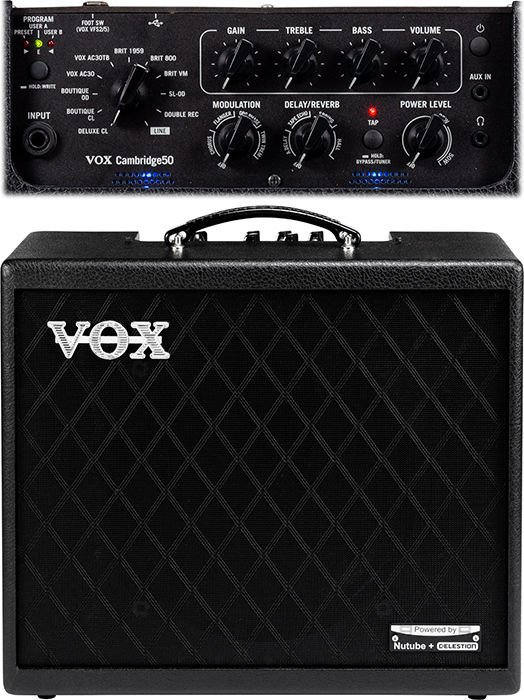 AMPLIFICADOR Vox P/GUITARRA 50W RMS NATUBE 6P1