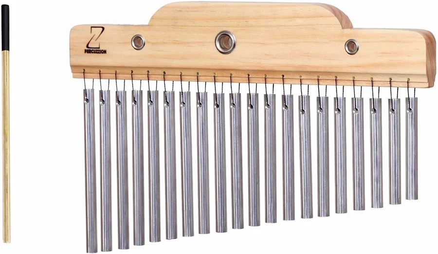 CCH20T CORTINA CHINA CHICA 20 TUBOS ALUMINIO MADERA RASPA