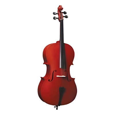 VIOLONCELLO DISTELE DE 1/2 MADERA ESTANDAR CON FUN