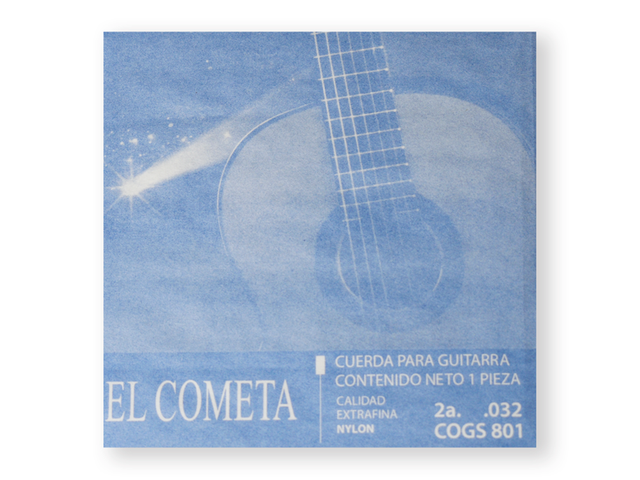 CUERDA 2A GUIT ACUST COMETA NYLON 801 COGS-801-6