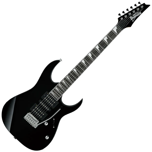 GUITARRA ELECTRICA NEGRA DE LA SERIE GIO IBANEZ GRG170DXBKN