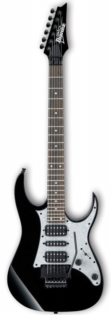 GUITARRA ELECTRICA NEGRA DE LA SERIE GIO IBANEZ GRG250BBNK