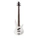 BAJO ELECTRICO DE 4 CUERDAS PEARL WHITE CON PASTILLA ACTIVA DE LA SERIE GIO SR IBANEZ GSR200PW