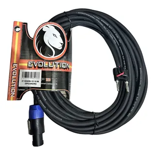 CABLE PBK SPEAKON/BANANA 15MTS CAL 14 LIFE SPEAKER K14SKB15