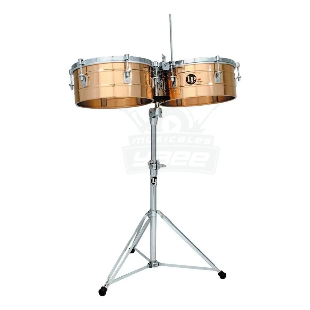TIMBALES LP 14 Y 15" LATON C/ATRIL SOP CENCERRO