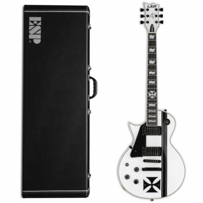 Guitarra eléctrica zurda ESP LTD Iron Cross James Hetfield Signature SW