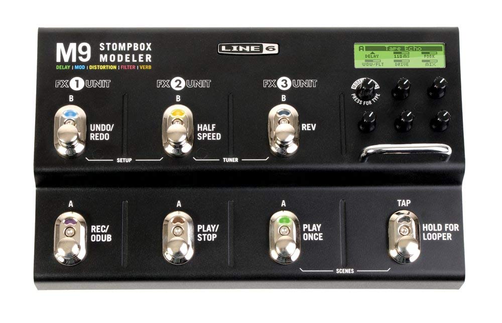 PEDAL MODELADOR DE EFECTOS M9