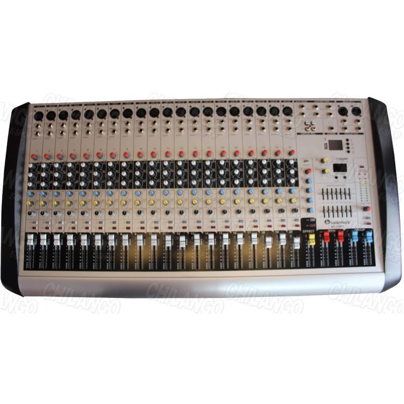 MEZCLADORA SOUNDTRACK MIX20MP3 – 20 CANALES CON REPRODUCTOR MP3