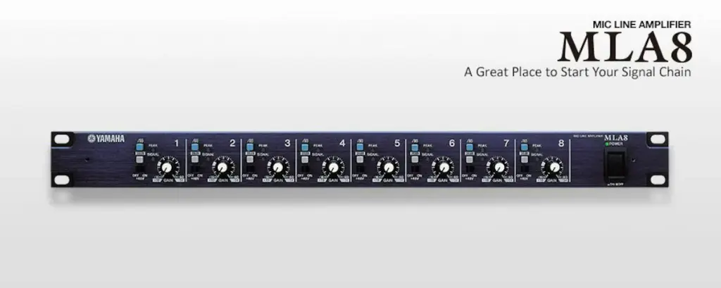 MLA8 PREAMPLIFICADOR DE MIC YAMAHA