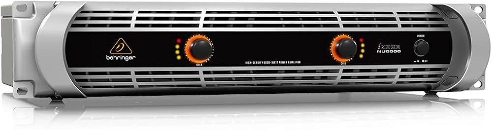 AMPLIFICADOR DE PODER BEHRINGER 6000W