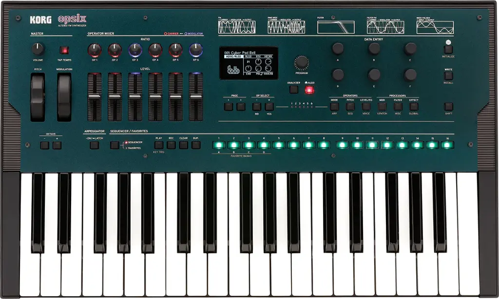 Korg opsix – Altered FM Synthesizer de edición moderna