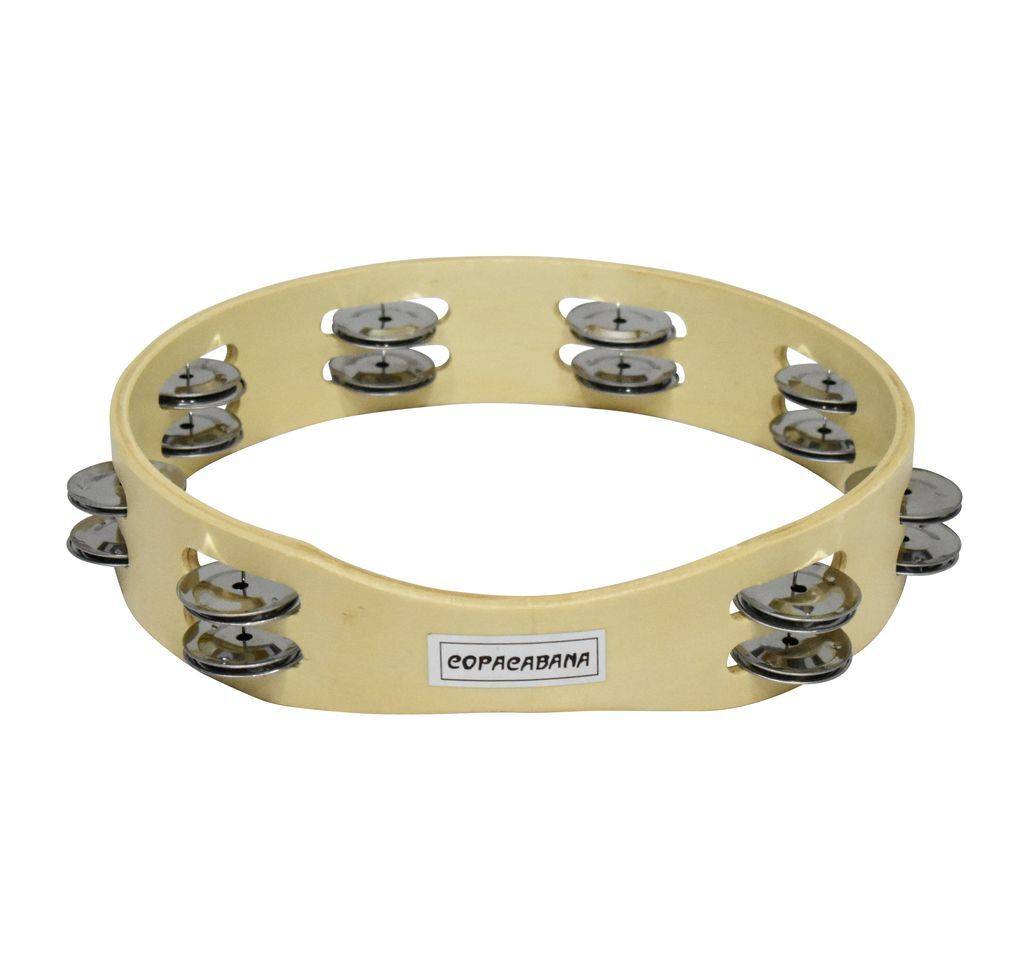 PANDERO LINARES CIRCULAR DE MADERA CON UNA HILERA