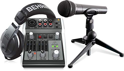 PODCASTUDIO BEHRINGER DE GRABACION USB