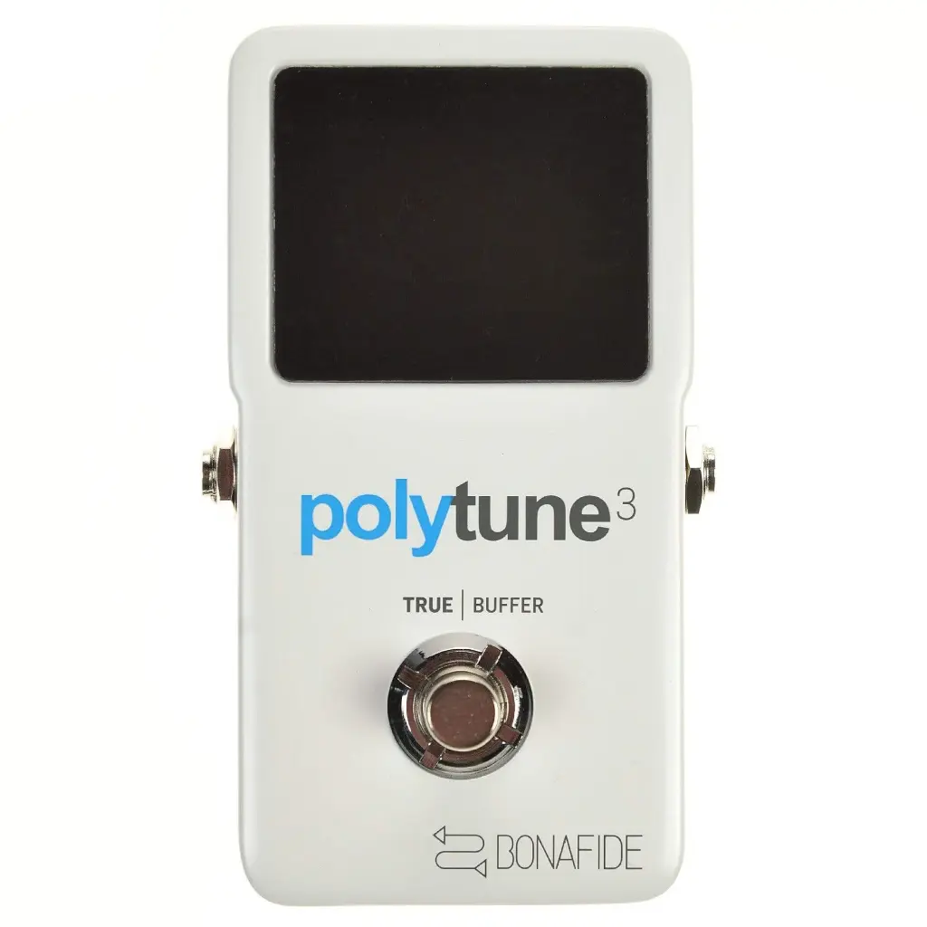 TC Electronic PolyTune 3 Pedal Afinador Estroboscópico Polifónico con True Bypass y Buffer