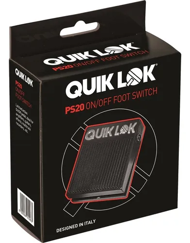 PEDAL FOOT SWITCH QUIK LOK PS20