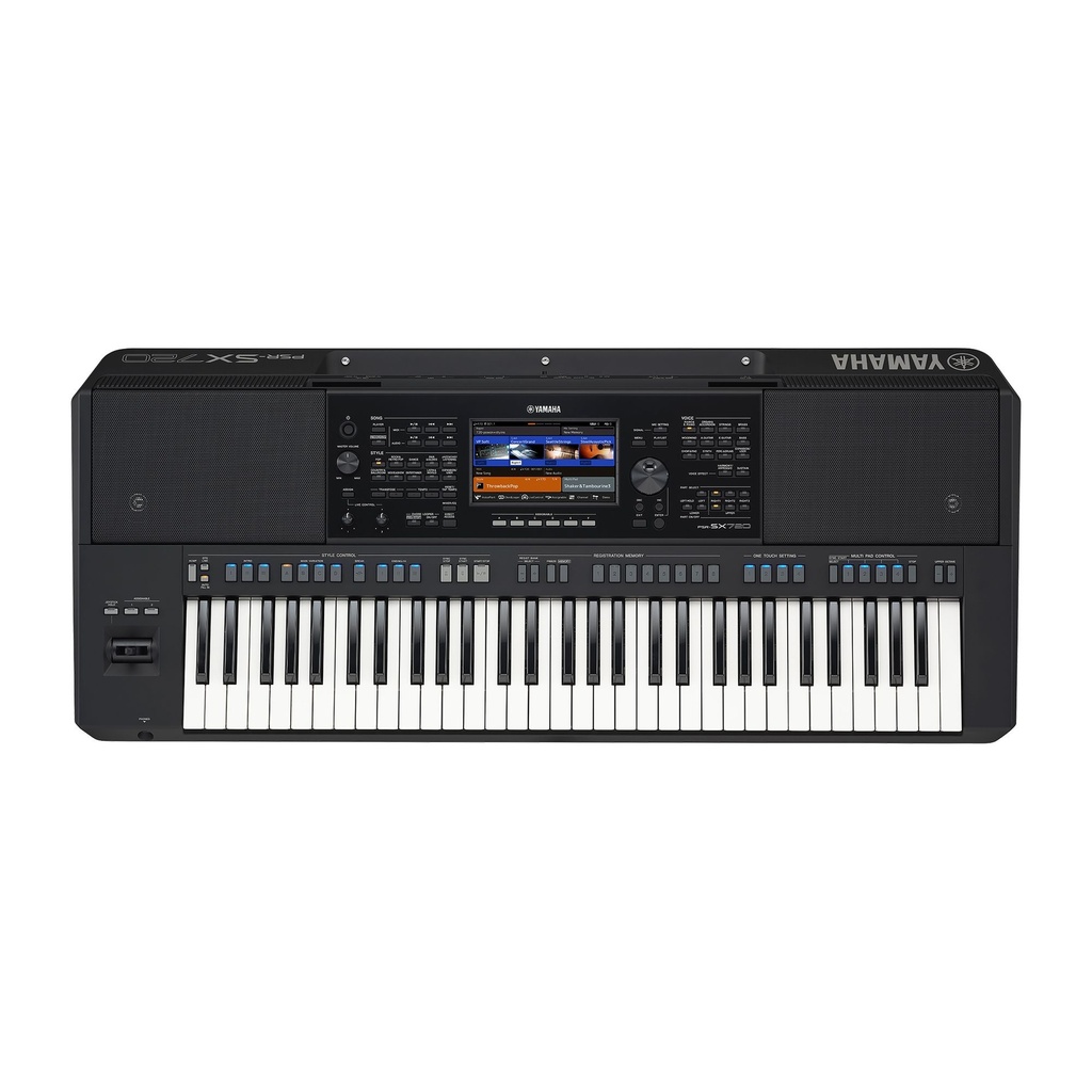 TECLADO ARRANGER PROFESIONAL YAMAHA 5/8 1,377 VOCE PSR-SX720SET